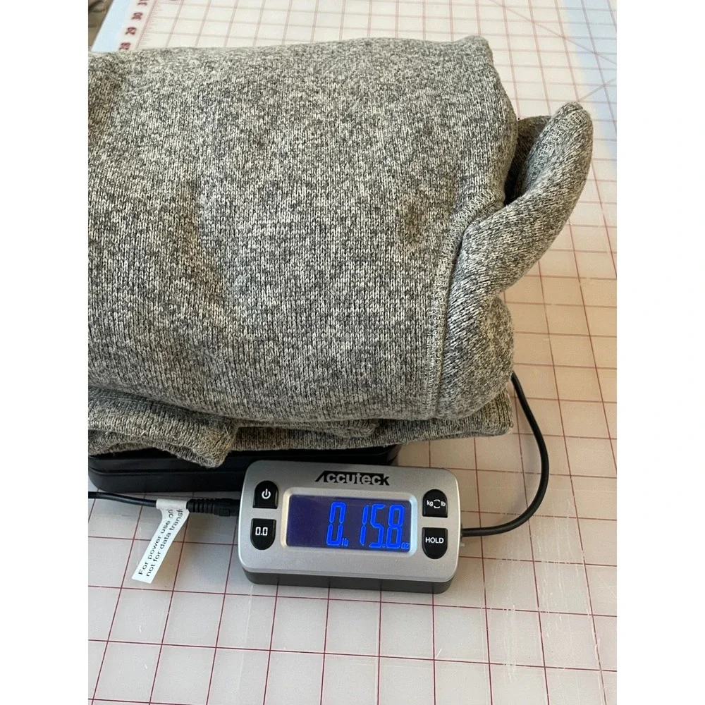 The North Face Fleece Sweater Mens Small Gordon Lyons Quarter Grey Pullover